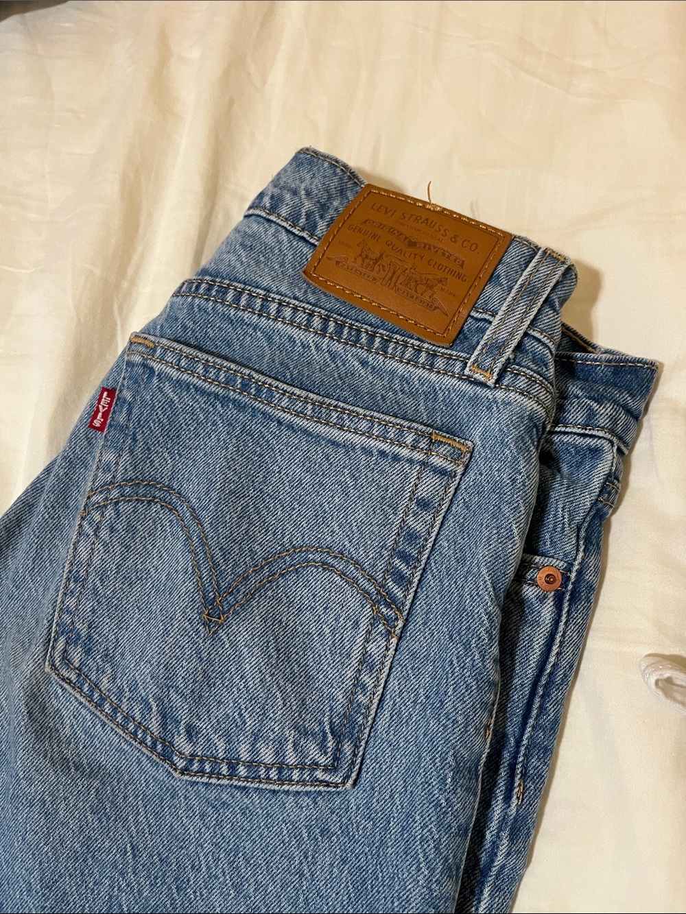 Levi's Men's Straight Light Blue Denim Jeans